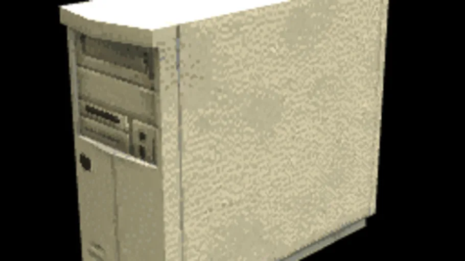 Retro 2000s Computer Tower