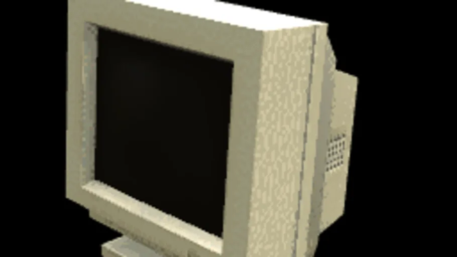 Retro 2000s Monitor
