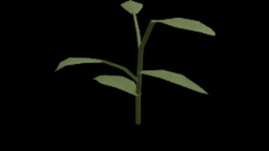 Retro Big Leaves