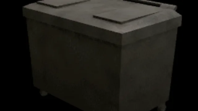 Retro Big Trash Bin