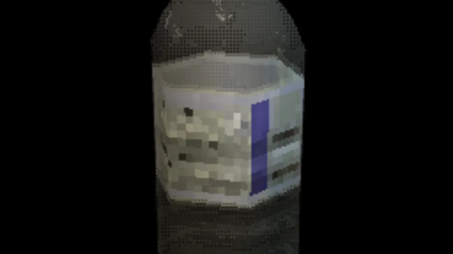 Retro Plastic Bottle