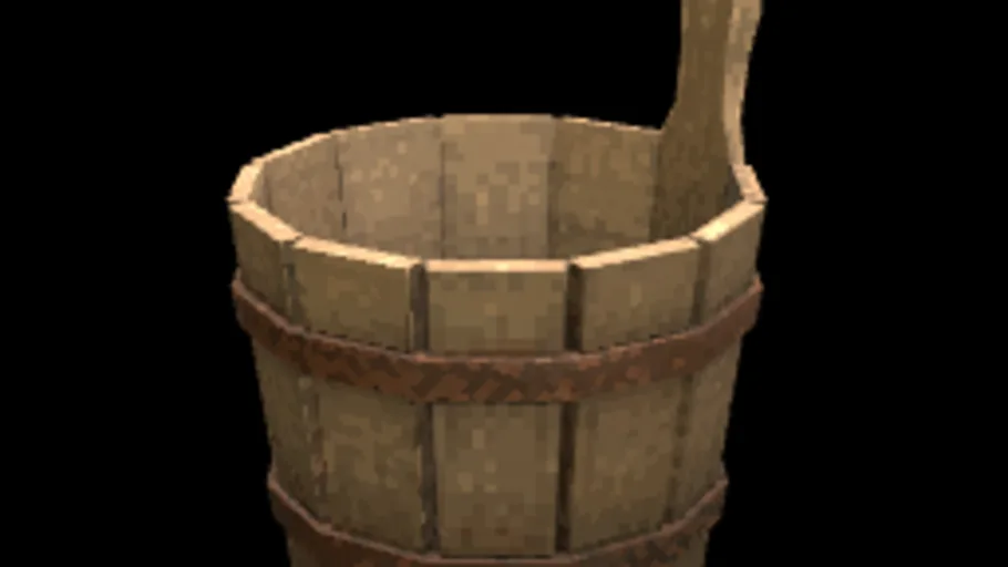 Retro Wooden Bucket