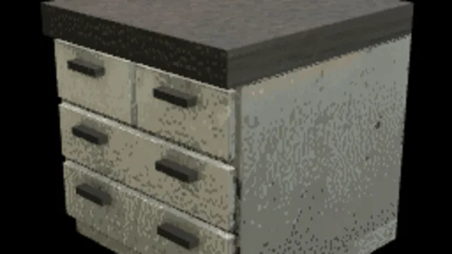 Retro Cabinet Bottom Drawers