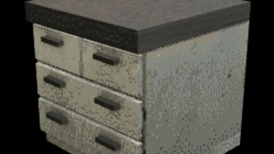 Retro Cabinet Bottom Drawers