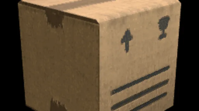 Retro Cardboard Box