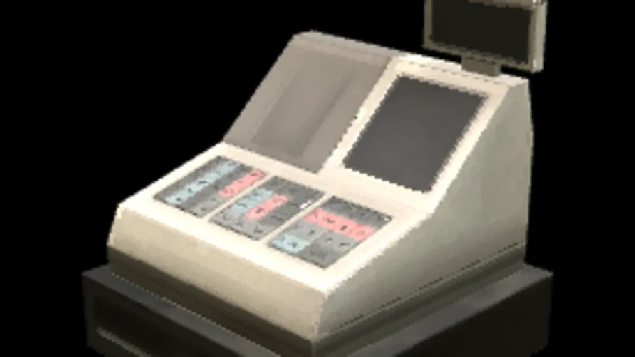Retro Cash Register