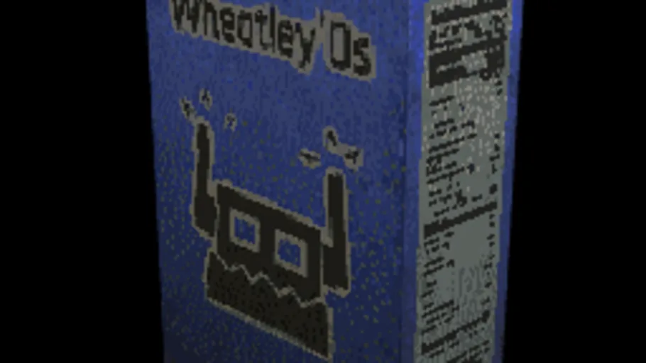 Retro Cereal Box