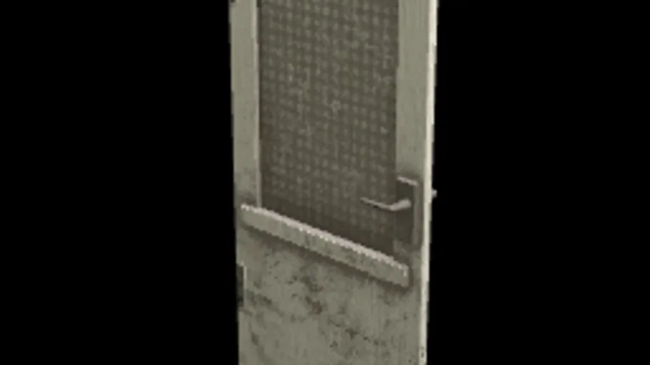 Retro Door Screen
