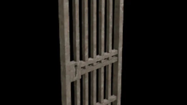 Retro Jail Door