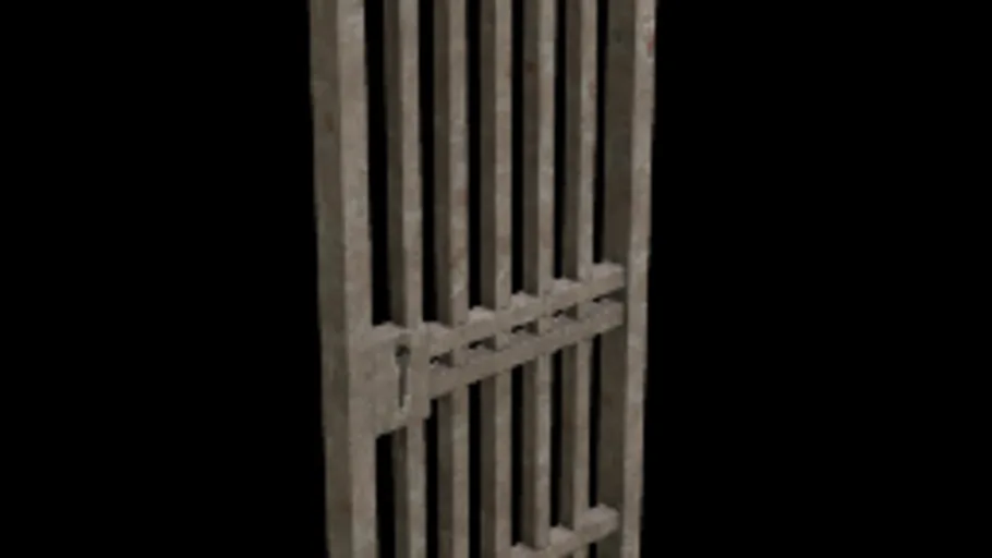 Retro Jail Door