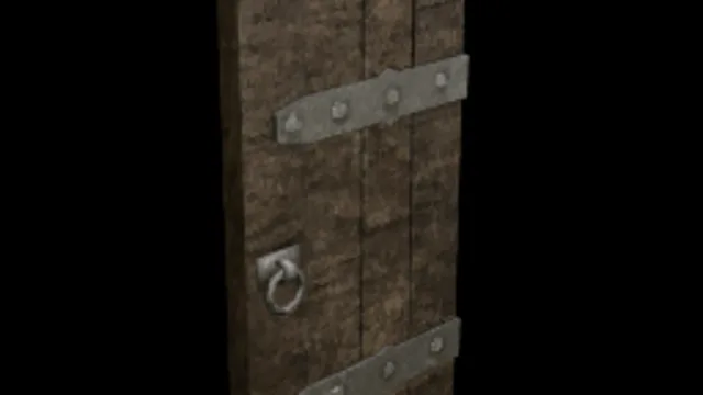 Retro Old Wood Door