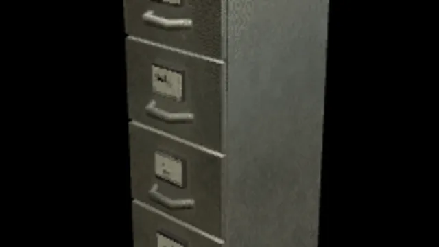 Retro Filing Cabinet