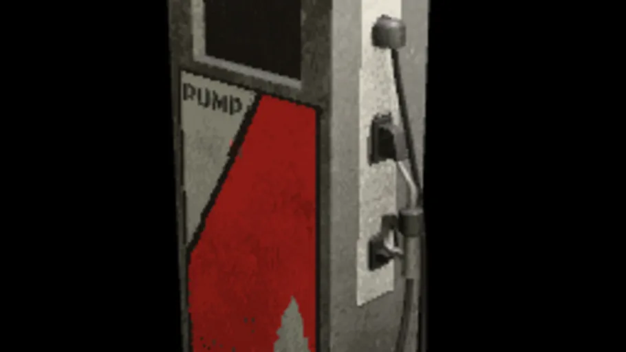 Retro Gas Pump