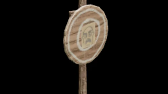 Wood Target Terry