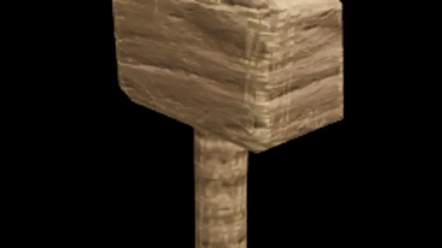 Wooden Hammer