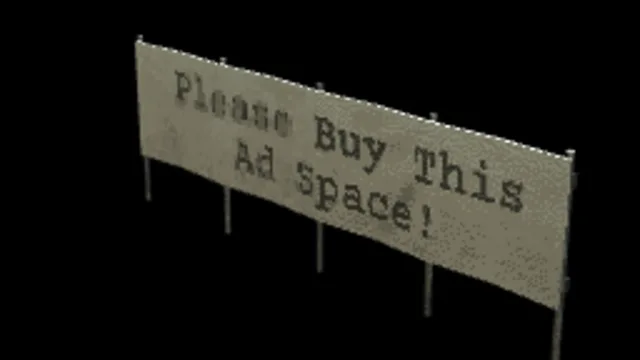 Retro Long Banner Ad