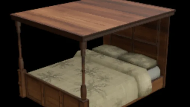 Retro Double Bed