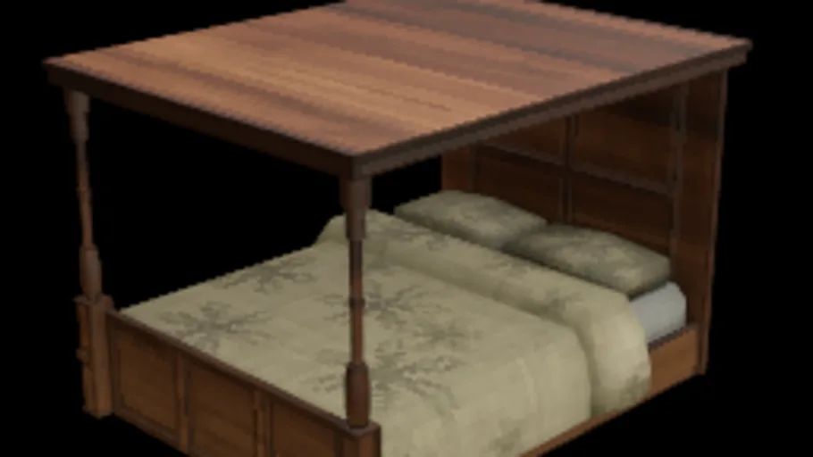 Retro Double Bed