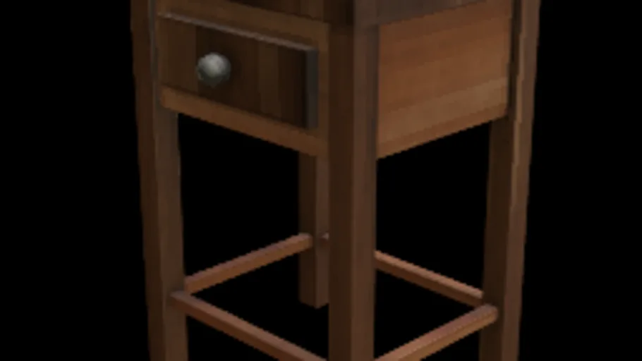Retro Bedside Table