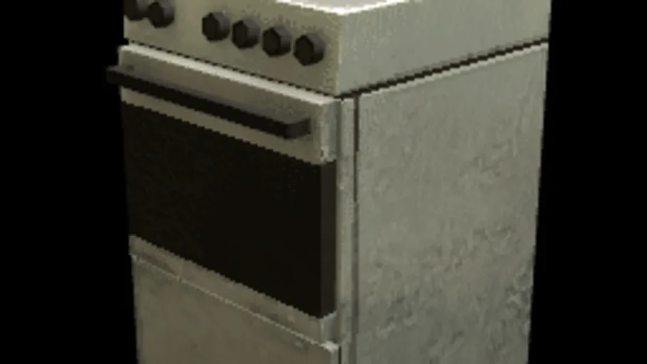 Retro Oven Stove