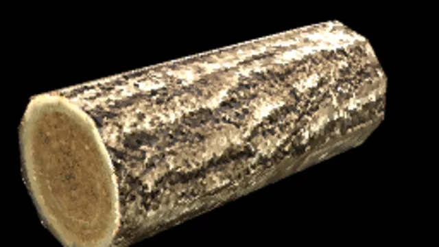 Retro Wooden Log