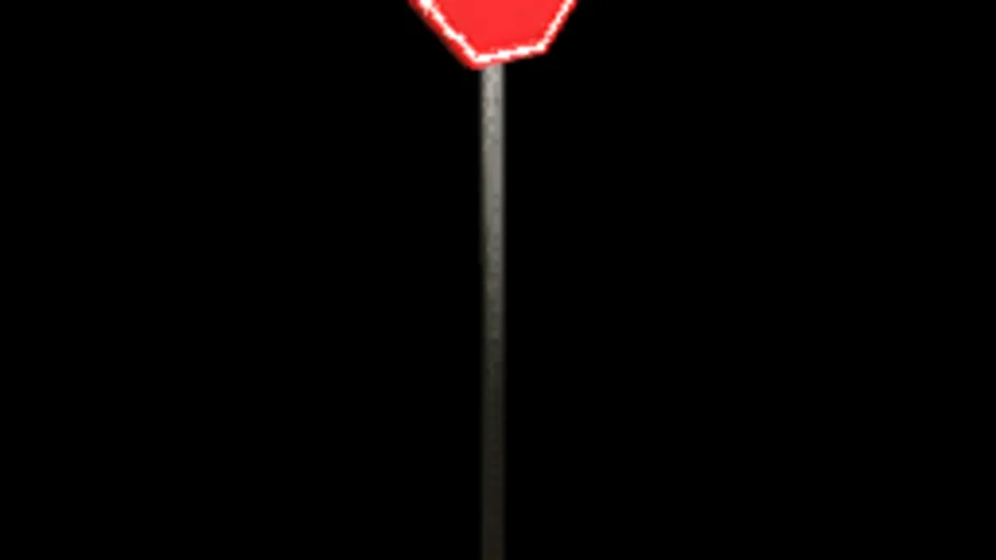 Retro Stop Sign