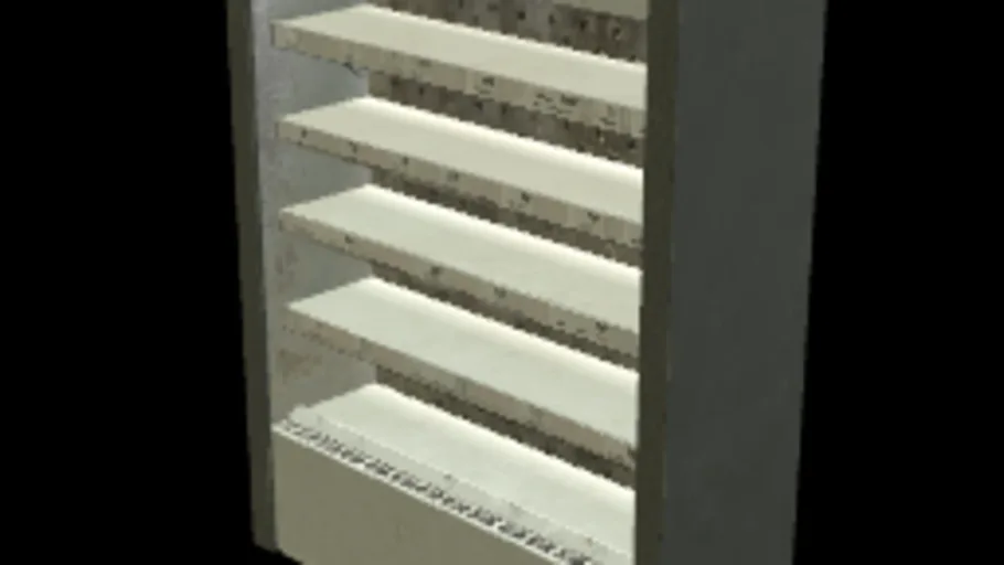 Retro Shop Refridgerator
