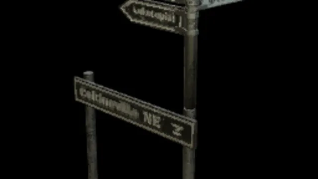 Retro Street Signs