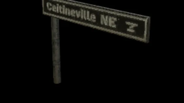 Retro Street Sign Big