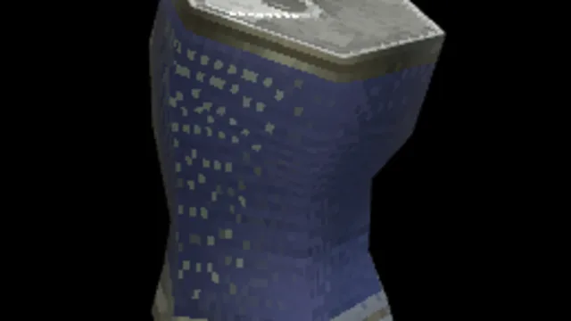 Retro Trash Can