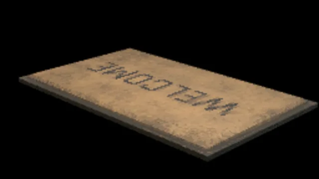 Retro Welcome Rug