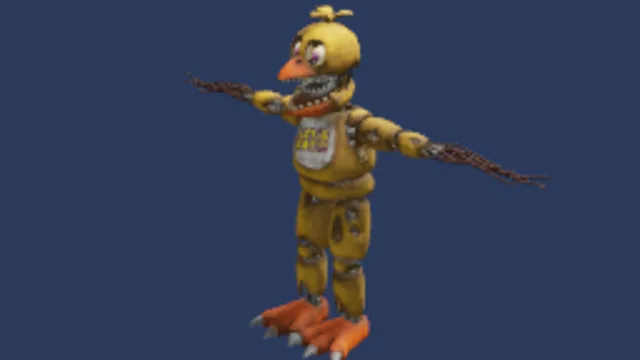 withered chica