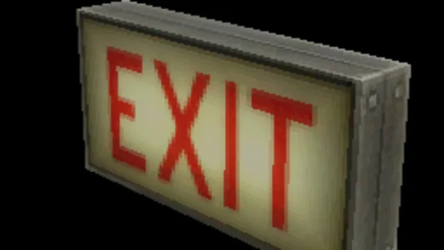 Exit Sign a