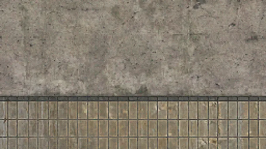 Plaster Tiled a