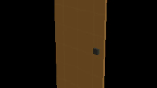 Wood Door 001A