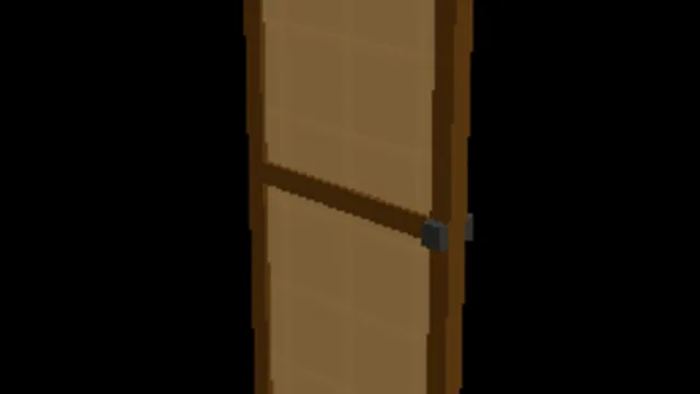 Wood Door 001B