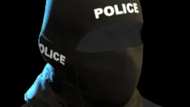 Police Balaclava Black