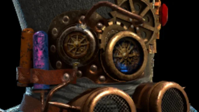 Steampunk Hat Black
