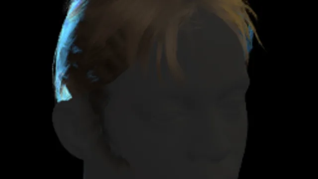 Short Parted Hair