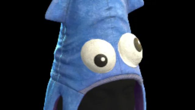 Squid Hat Blue