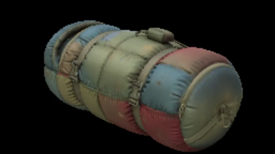 Sleeping Bag Rolled
