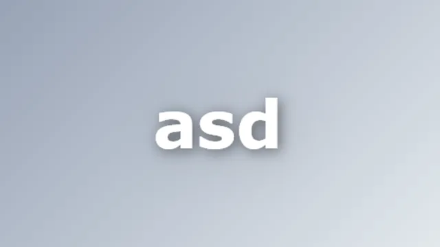 asd