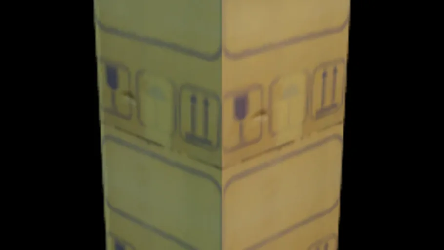 Low Poly Stacked Box