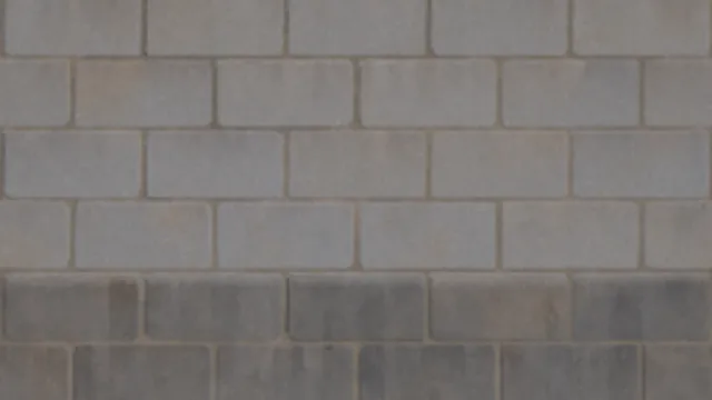 Cinderblock Wall Blend To Dirty
