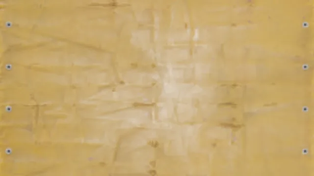 Construction Tarp Yellow