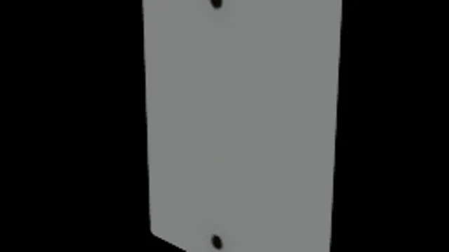 One Gang Plate