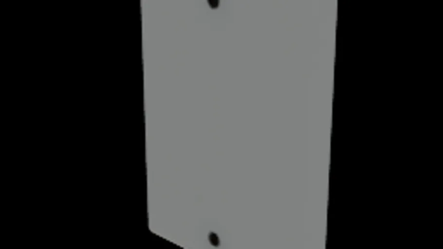 One Gang Plate