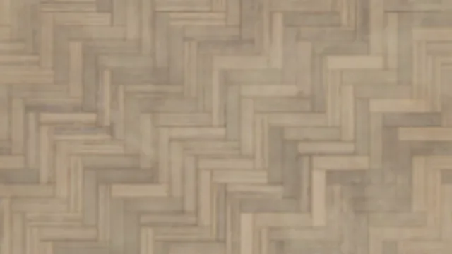 Old Herringbone Wood Floor