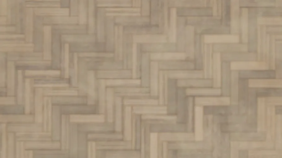 Old Herringbone Wood Floor