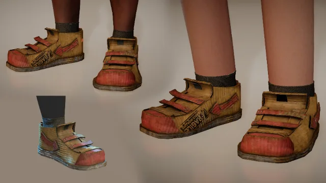 Cardboard Kicks